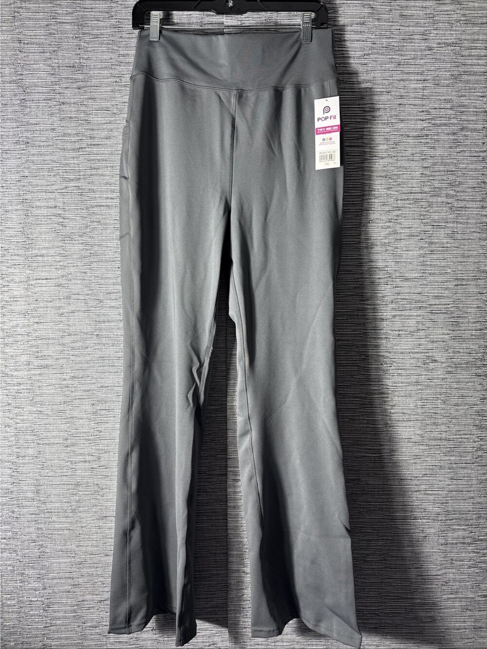 Popfit Flare Pants, Grey, XXL 2XL